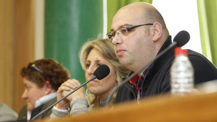 Juan Manuel Torres, durante el pleno de moción de censura de 2013. Foto: Álex Cámara (archivo)