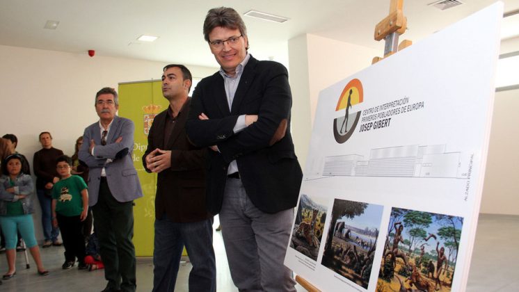 El diputado de Cultura, José Torrente, ha realizado una visita técnica a estas instalaciones con el alcalde de Orce, José Ramón Martínez. Foto: aG