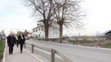 Diputación acomete obras para la unión peatonal entre Purchil y Belicena en Vegas del Genil