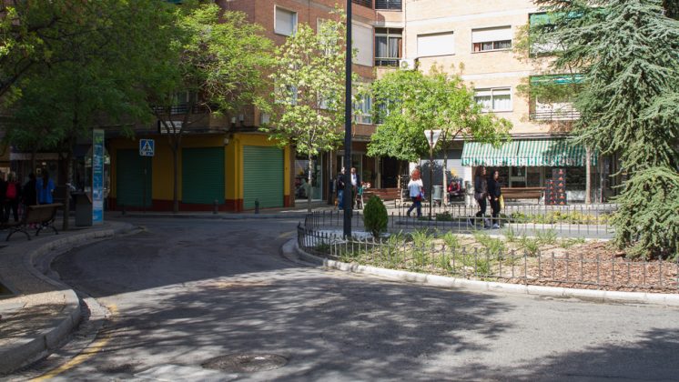 Plaza San Pantaleón donde ha tenido lugar el accidente. Foto: Antonio Ropero