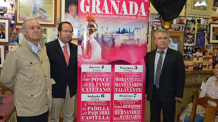 Los carteles han sido presentados este lunes en Granada. Foto: aG