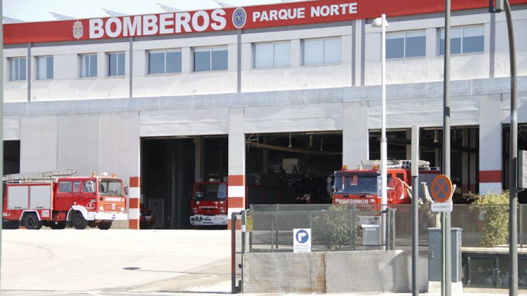 El PSOE asegura que la plantilla de bomberos en la capital es "excesivamente corta". Foto: Álex Cámara