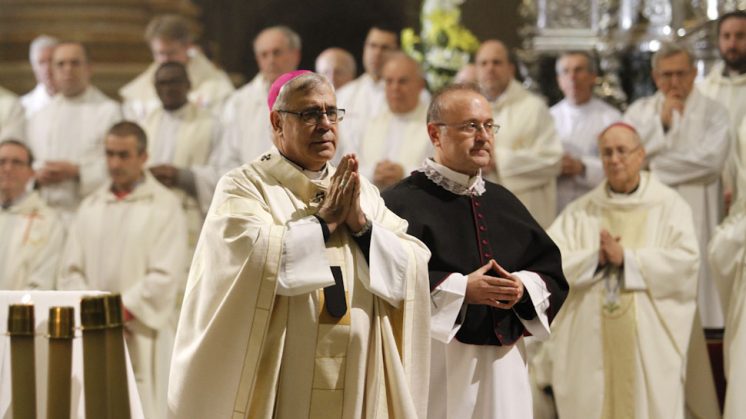 El Arzobispo remitió al juez a solicitar la documentación al Vaticano. Foto: Álex Cámara.