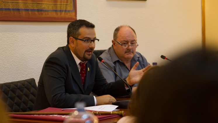 Alejandro Martín, alcalde hasta este viernes en el municipio. Foto: Antonio Ropero