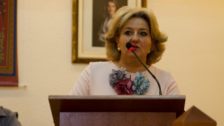 María del Carmen Ros es portavoz del PP en el Ayuntamiento. Foto: Antonio Ropero