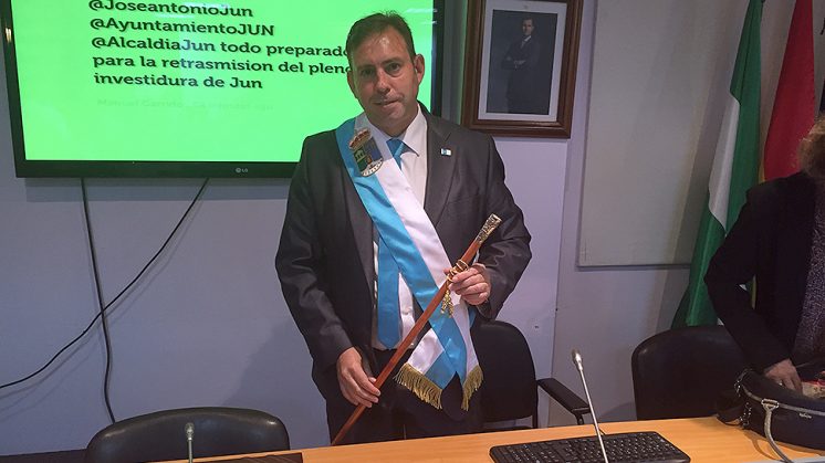 José Antonio Rodríguez fue el último alcalde del Cinturón en tomar posesión. Foto: Luis F. Ruiz