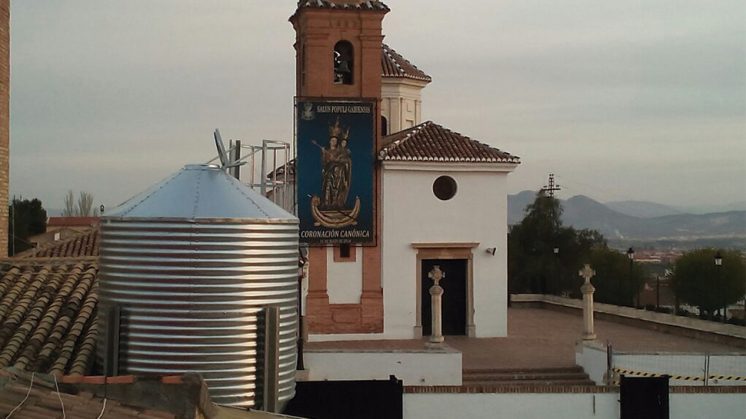 El silo se encontraba junto a la Ermita de Nuestra Señora de las Nieves. Foto: aG.