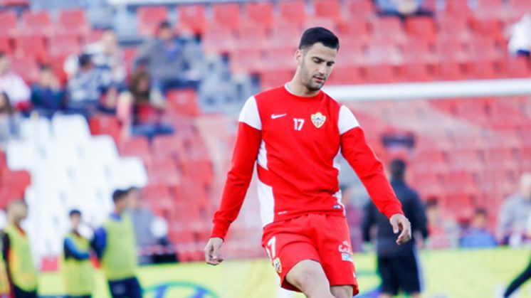 Edgar Méndez ha militado la temporada pasada en la UD Almería. Foto: Granada CF