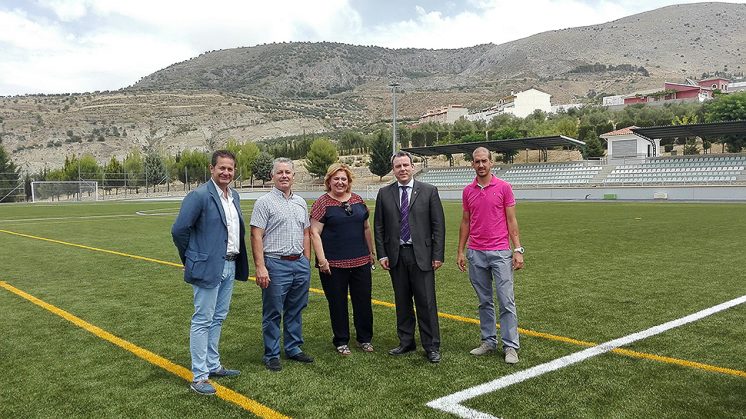 El campo ya ha sido recepcionado por Diputación de Granada. Foto: aG