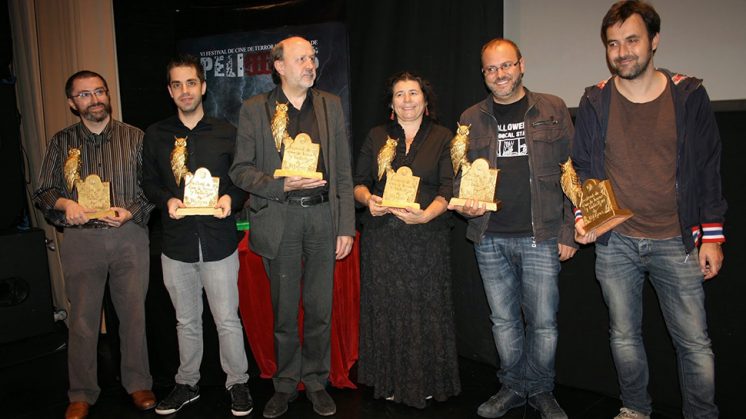 Los galardonados en la VI Edición del Festival. Foto: aG
