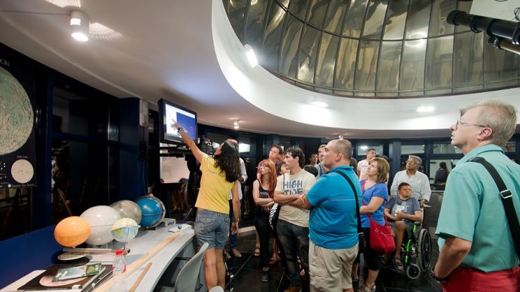 Cómo observar las Perseidas, en las sesiones de Planetario en el Parque de las Ciencias