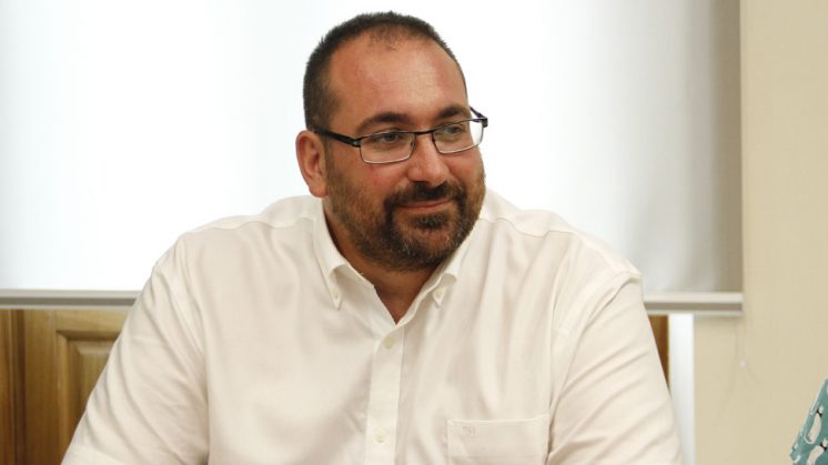 Germán González, el nuevo delegado de Educación en Granada. Foto: Álex Cámara