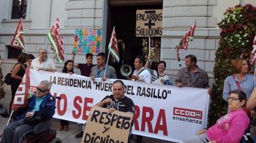 CCOO apela a la voluntad política para solucionar el conflicto de la Residencia Huerta del Rasillo