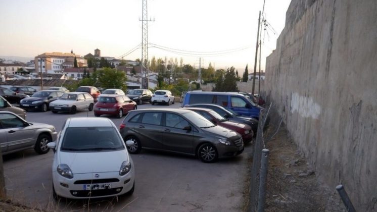 Imagen del aparcamiento que denuncia el PSOE en el Ayuntamiento. Foto: Mayte M.Caro