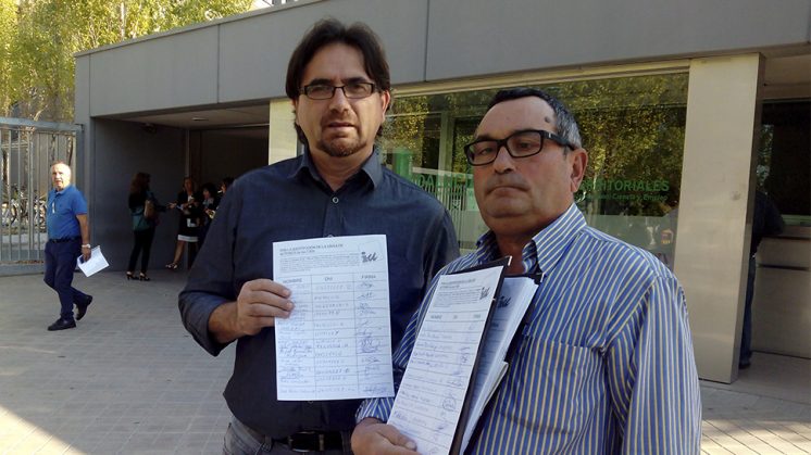 IU Fuente Vaqueros pretende conseguir otras 300 firmas más las 300 que ya tienen. Foto: aG