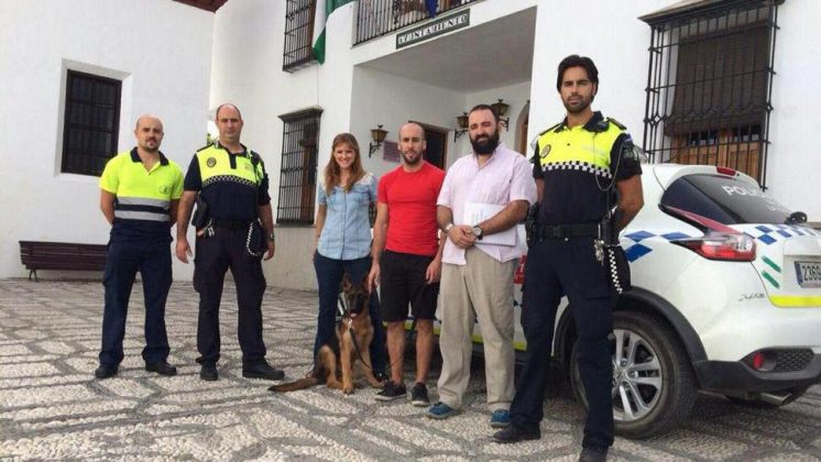 Poli ya está preparado para combatir el consumo y tráfico de drogas en La Zubia. Foto: Ayuntamiento de La Zubia