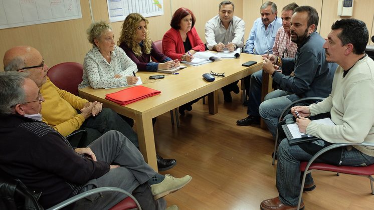 El PSOE ha mantenido una reunión con los sindicatos del centro penitenciario. Foto: aG