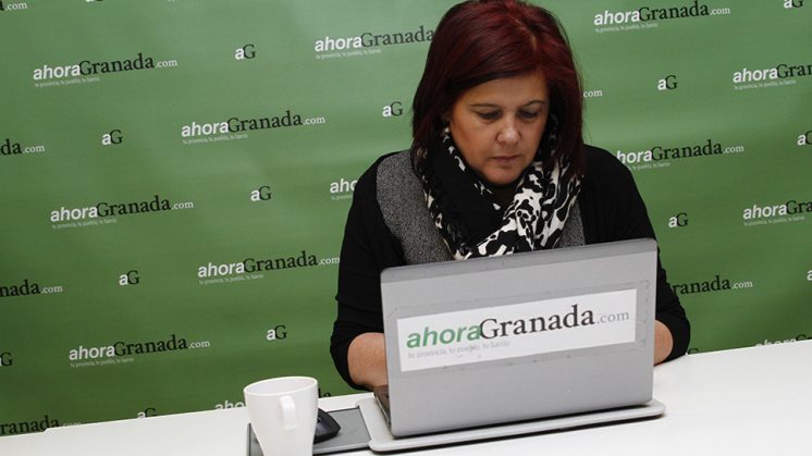 Elvira Ramón durante uno de los momentos del 'Encuentro Electoral aG'. Foto: Álex Cámara
