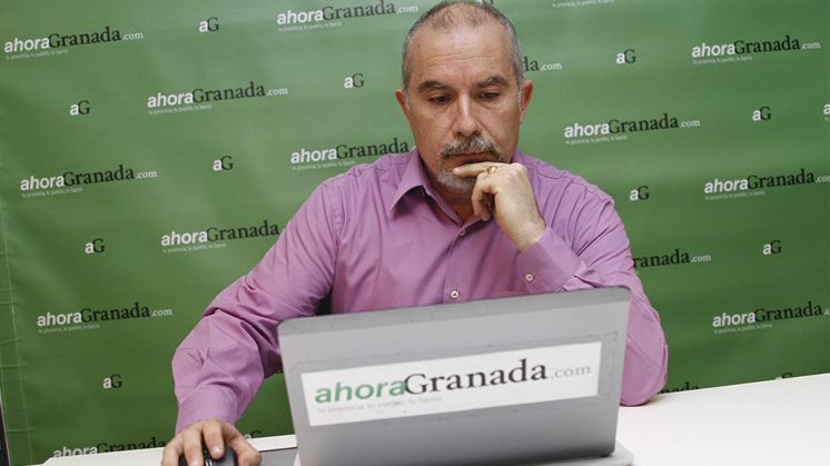 El número 1 de UPyD Granada al Congreso de los Diputados, ya responde a los lectores de ahoraGranada. Foto: Álex Cámara