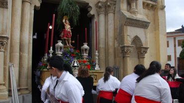 Las mujeres de Las Gabias sacarán en procesión al patrón, San Sebastián