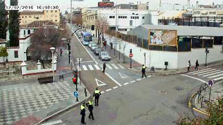 El suceso mantiene cortada la Avenida de Murcia. Foto: CGIM