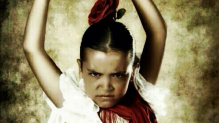 Con tan solo 10 años, Sara Sánchez ya ha participado en numerosos certámenes de flamenco. Foto: aG