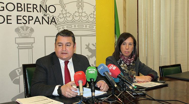 El delegado del Gobierno, Antonio Sanz, ha defendido al Ejecutivo. Foto: Gobierno / aG