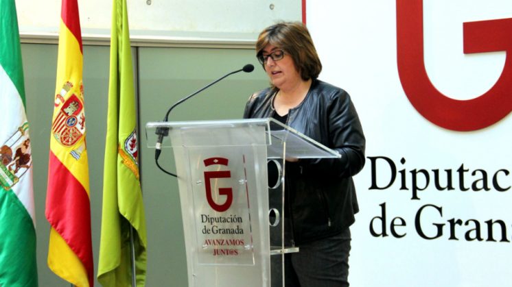 La diputada provincial de Desarrollo Sostenible y Empleo de la Diputación de Granada, Ana Muñoz, ha presentado este lunes los resultados. Foto: aG | Dipgra