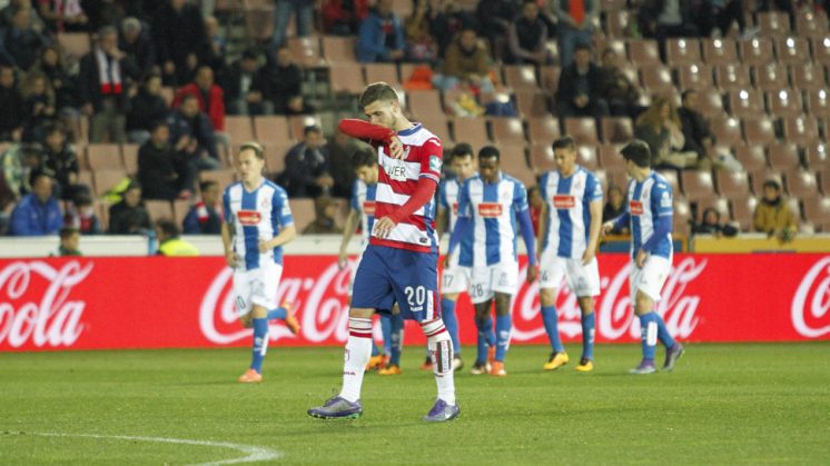 El Granada CF recibió el gol del empate cuando menos lo merecía. Foto: Álex Cámara