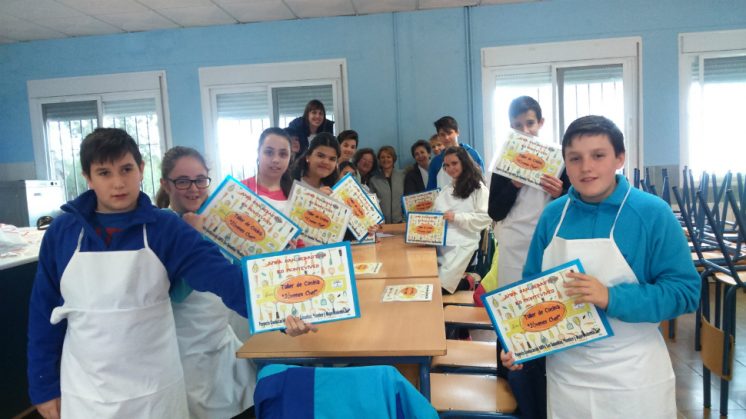'Jóvenes Chefs' es un taller organizado por el Ayuntamiento de Las Gabias junto a. Foto: aG