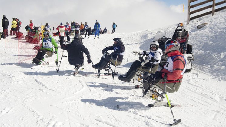 Siera Nevada Campeonato Esquí Adaptado