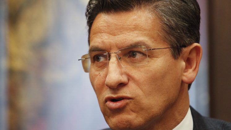 El líder municipal de Ciudadanos, Luis Salvador, no se reunirá con el PP para negociar la investidura de Rocía Díaz. Foto: Álex Cámara