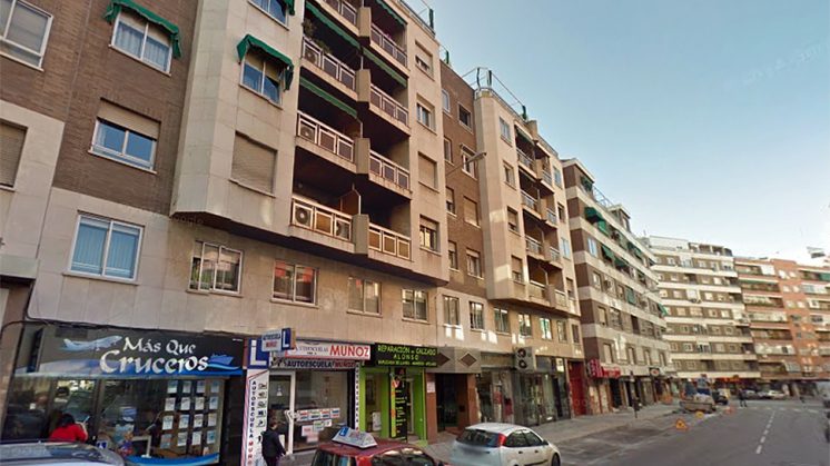 La residencia está ubicada en la calle Emperatriz Eugenia de la capital. Foto: Google Maps