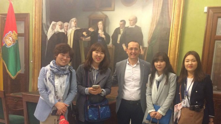 La organización de esta visita fue concertada a través de la Embajada de España en Seúl. Foto: aG