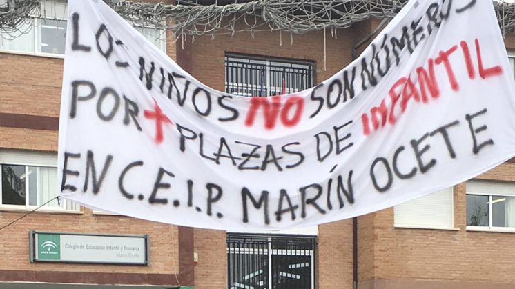La medida dejará sin plaza en el CEIP Marín Ocete de Alfacar a diez alumnos. Foto: aG