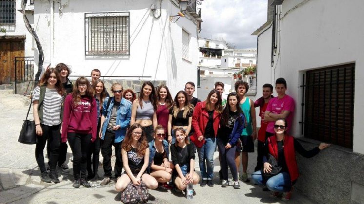 Los jóvenes participan en un programa Erasmus solicitado por el Ayuntamiento metropolitano. Foto: Junta 