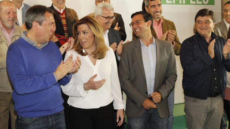 Susana Díaz anuncia en Granada medidas para que Andalucía baje de 900.000 parados