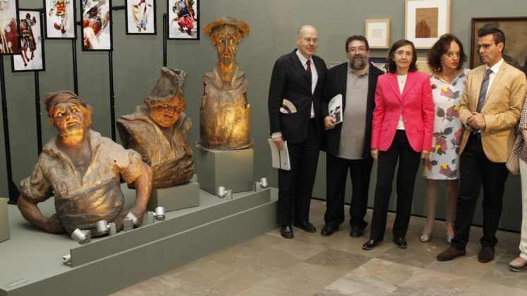 La muestra puede contemplarse hasta el próximo 18 de septiembre en la Sala de exposiciones temporales del Museo de Bellas Artes de Granada. Foto: Álex Cámara
