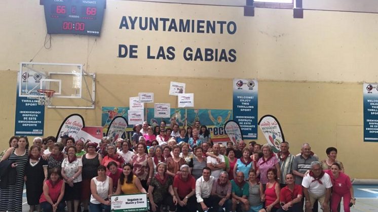 Más de 500 jubilados de nueve municipios participan en las II Mayor Jornadas Deportivas de Las Gabias