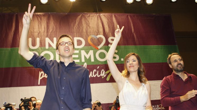 Errejón ha participado en un acto en Granada este martes. Foto: Álex Cámara