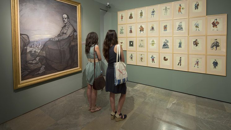 Desde el 30 de junio, hasta este lunes, el número de visitantes que ha visto la exposición, que se clausura el 18 de septiembre, es de 6.793. Foto: Patronato de la Alhambra