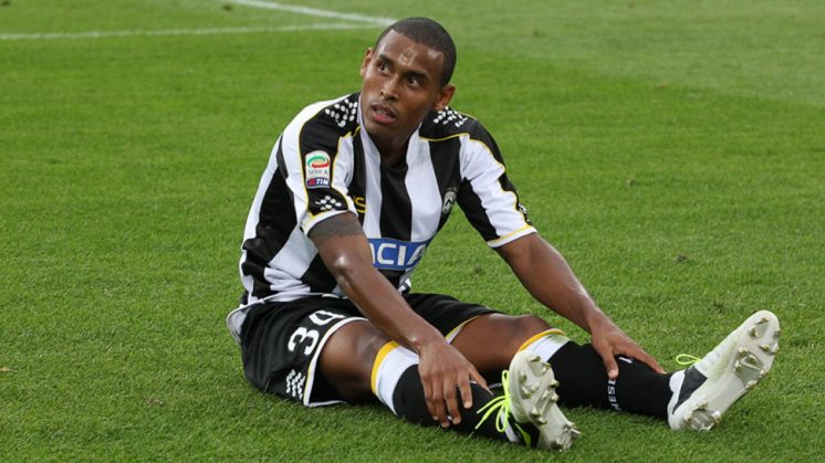 Silva, en uno de los encuentros disputados con Udinese. Foto: Página Oficial Udinese