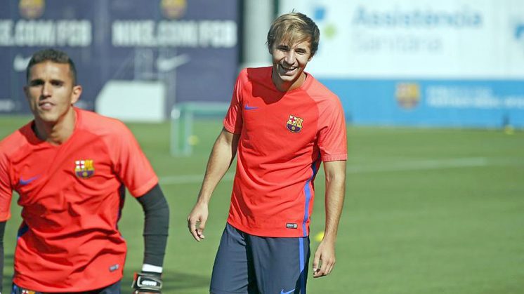 Samper ha realizado la pretemporada con el FC Barcelona. Foto: FCB / aG