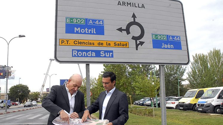 Los alcaldes de Armilla y Granada han exigido conjuntamente las medidas. Foto: Javier Algarra