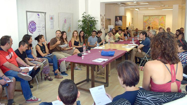 La formación ha celebrado un encuentro en Ogíjares. Foto: Podemos
