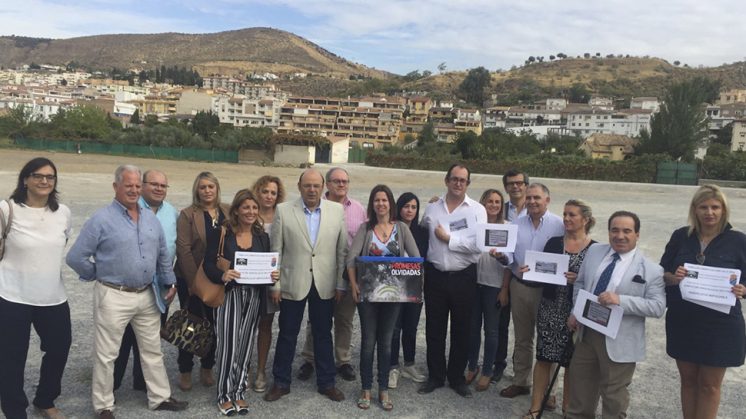 El PP ha visitado este lunes el municipio de Cenes de la Vega. Foto: aG