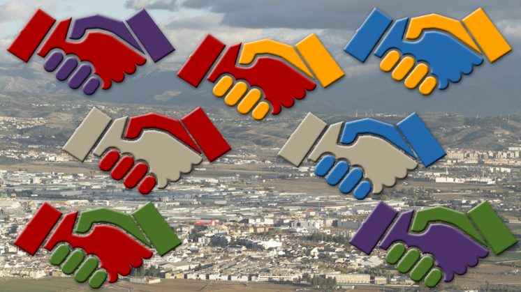 Las combinaciones entre partidos son múltiples a raíz de las municipales. Gráfico: Luis F. Ruiz