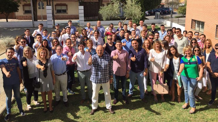 Pérez ha participado en un encuentro en Churriana de la Vega. Foto: aG