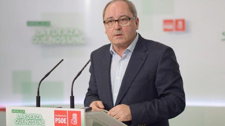 El secretario de Organización del PSOE andaluz, Juan Cornejo. Foto: PSOE-A