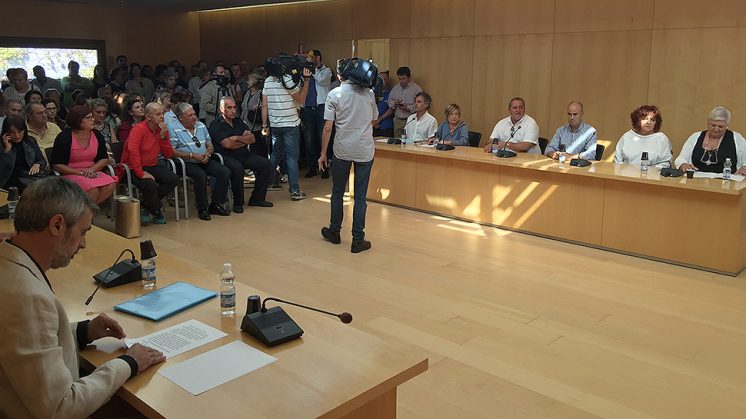 La moción no ha sido votada finalmente al retirar su apoyo el edil de Ciudadanos. Foto: Ayuntamiento